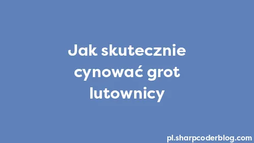 Jak skutecznie cynować grot lutownicy - Thumbnail