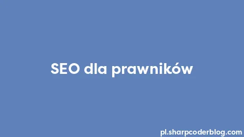 SEO dla prawników - Thumbnail
