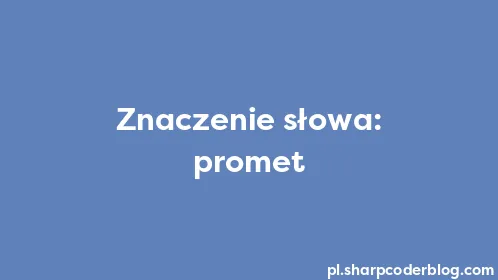 Znaczenie słowa: promet - Thumbnail