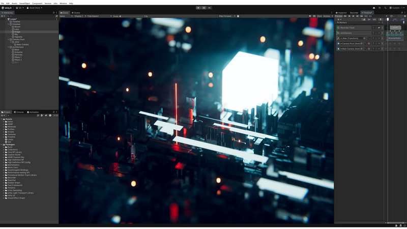 Interfejs edytora Unity 6