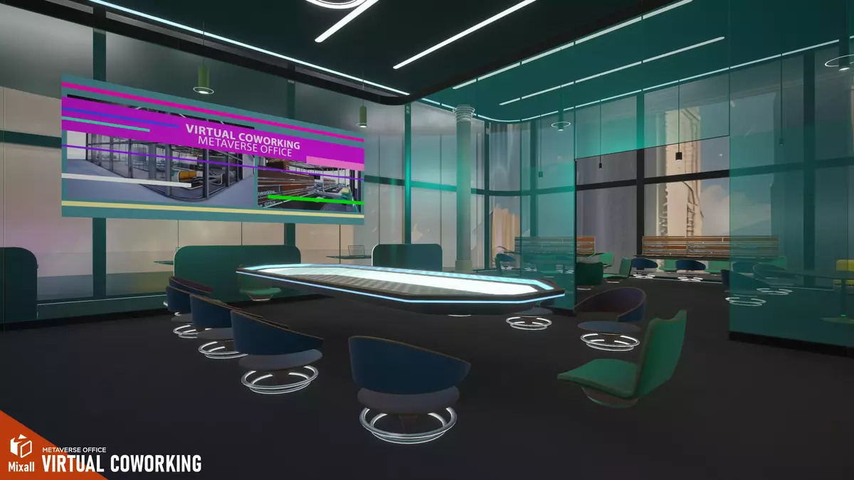 Wirtualny Coworking - Biuro Metaverse - Pakiet Unity Asset Store.