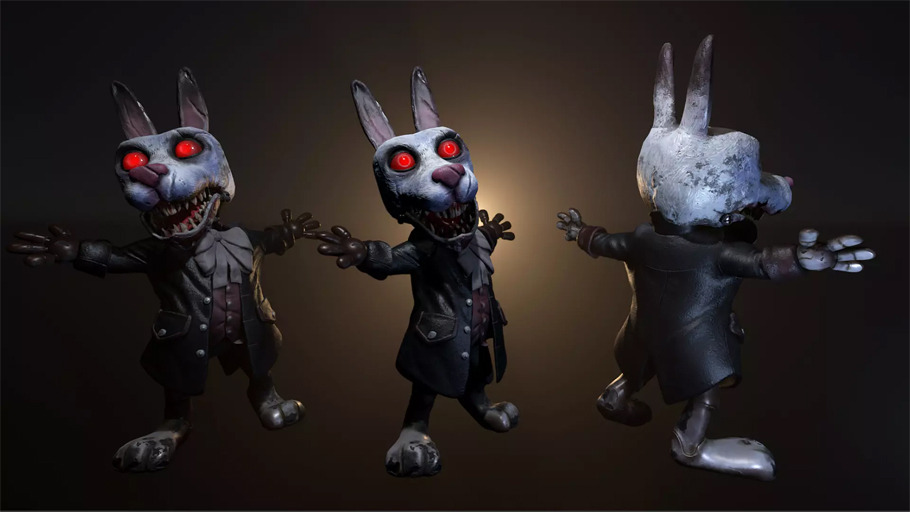 Postać animatroniczna.