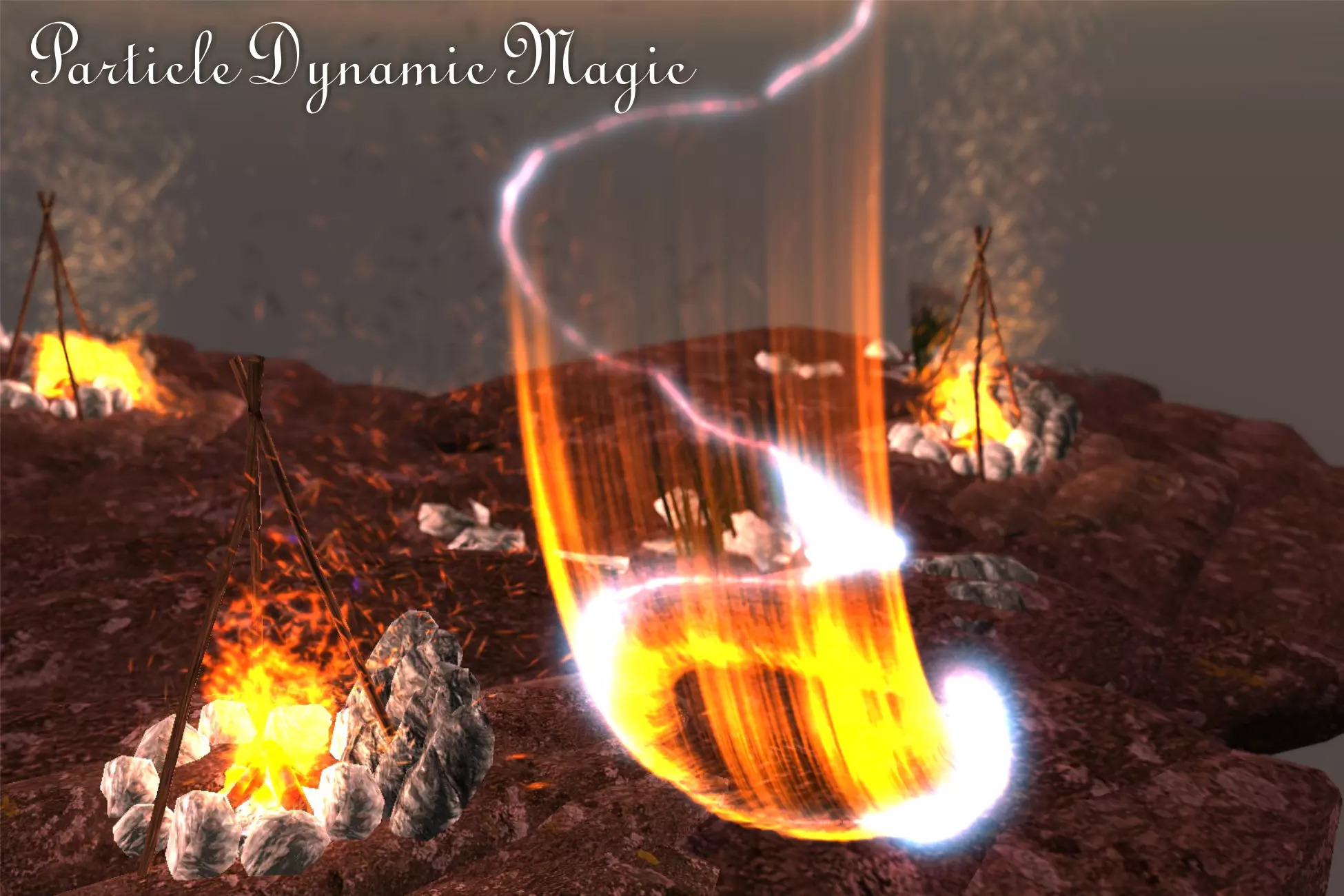 Particle Dynamic Magic 2: Kalkomania, splajn, cząstki AI i dynamika