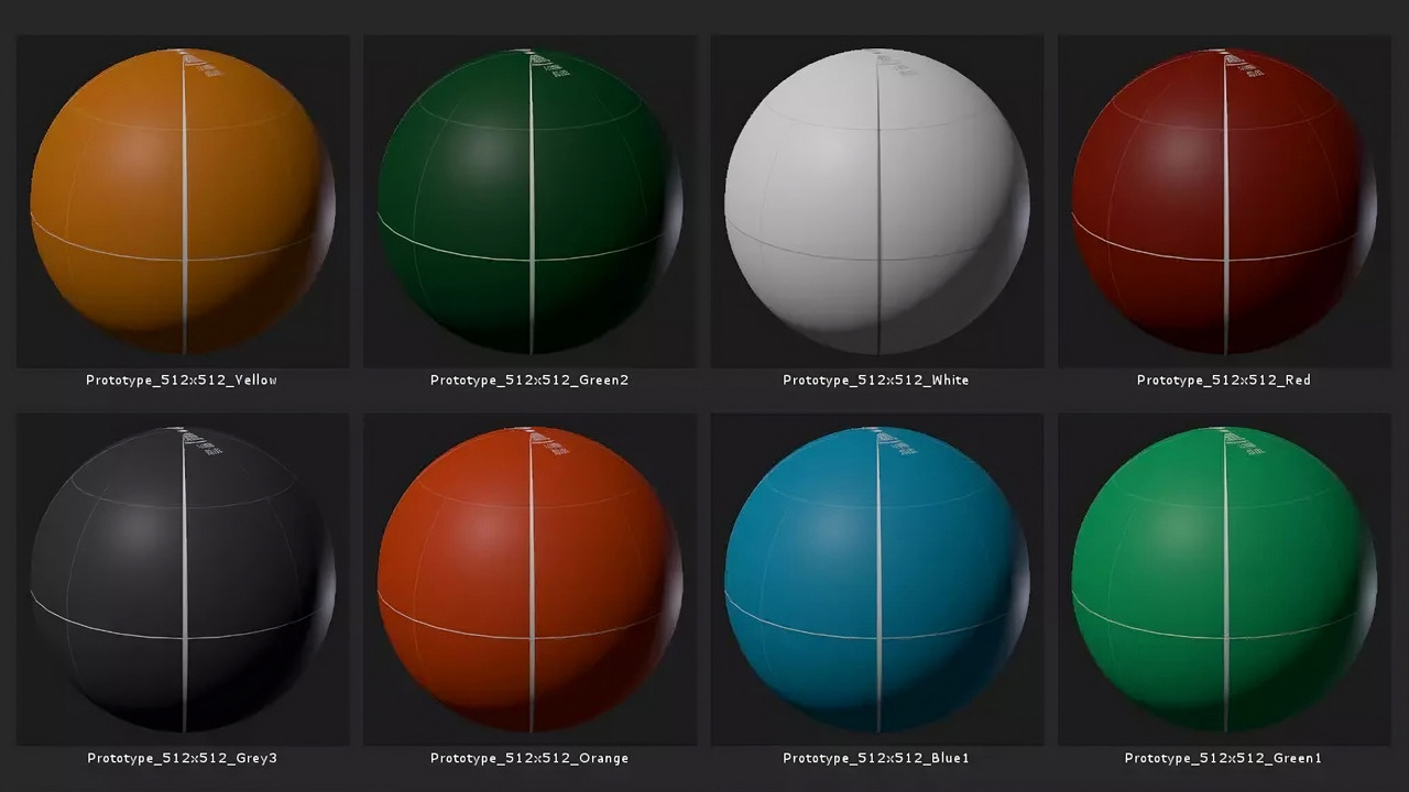 Moc tekstur zastępczych do prototypowania w jedności.