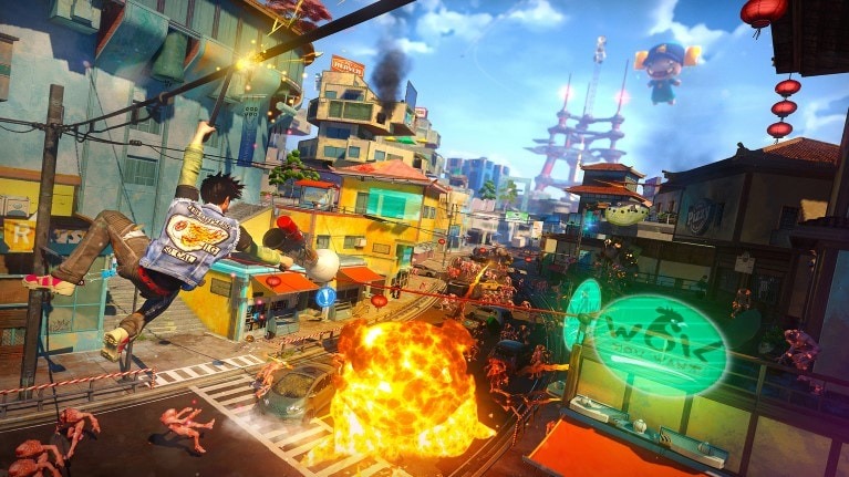 Zrzut ekranu z gry Sunset Overdrive