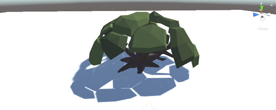 Model drzewa z odpowiednim materiałem